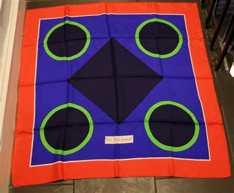 70s ysl scarf
